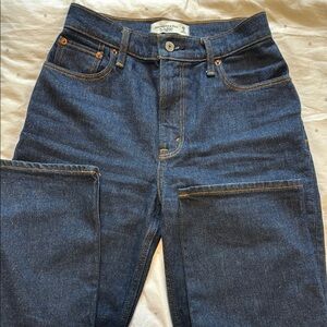 Abercrombie & Fitch 90s Straight Jeans ultra high rise size 25 / 0